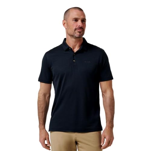 TravisMathew Men's The Zinna 2.0 Polo, Black