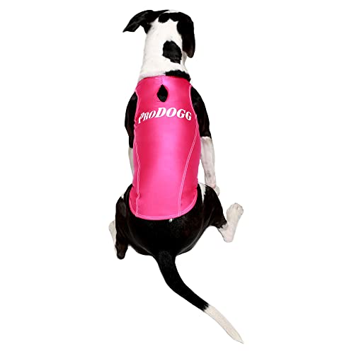 ProDOGG Unisex Sleeveless Compression Calming & Anti-Anxiety Shirt Fuchsia 5XL One Size