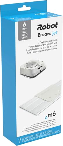 Image of iRobot Authentic Replacement Parts- Braava Jet m Series Dry Sweeping Pads, 7 Count (Pack of 6)