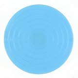 Supporto girevole con piastra rotante e scala di misurazione per decorazione torte e pasticceria (blu)