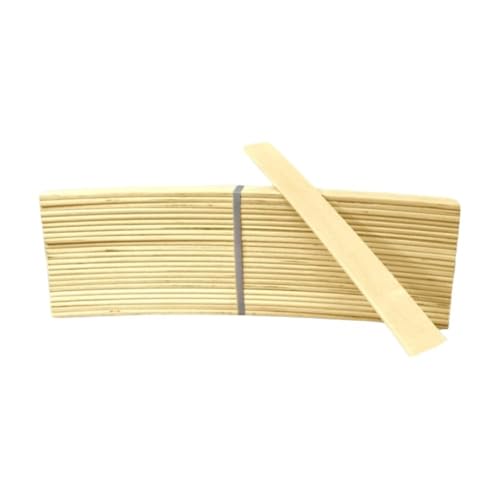 Top Replacement Sprung Wooden Bed Slats Size Double Bed Length 690mm & Width 53mm, 8.5mm Depth.… (20)