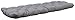 Ambientehome Coussin de Banc 3 Places - 150 x 50 x 8 cm - Gris Clair