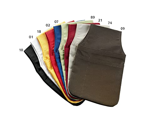 Leiber Gürteltasche mit Notizblock- und Kugelschreiberfach Stoff wählbar (21 = Bordeaux)