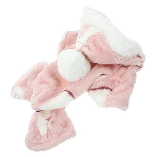 DECOMELODY 冬季用ペット服 短袖パーカープの可愛い小型犬用着ぐるみ 保温性