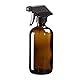 Elliott 480 ml braune Glas-Sprühflasche, hergestellt aus recyceltem Glas und mit einem Sprühmechanismus, ideal für die Reinigung, Bewässerung von Pflanzen und viele andere Anwendungen