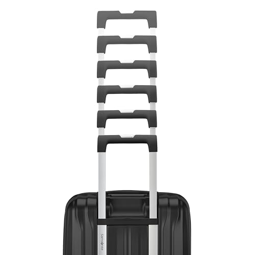 Samsonite UpLIFT Carry-On Hardside Luggage with Spinner Wheels - Airline-Approved, TSA Lock, Adjustable Handle System - Polycarbonate Hard Suitcase for Ultra Lightweight Travel - Phantom Black by Samsonite - Used condition - Image 4