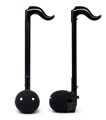 Otamatone Deluxe [Japanese Edition] Electronic Musical Instrument Portable Synthesizer From Japan By Cube / Maywa Denki, Black #TOP1