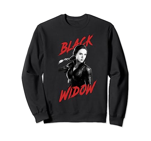 Marvel Avengers: Endgame Black Widow Contrast Portrait Sweatshirt