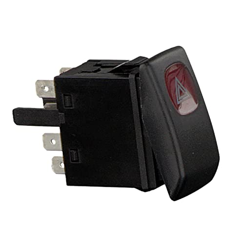 febi bilstein 23400 Warnblinkschalter, 1 Stück