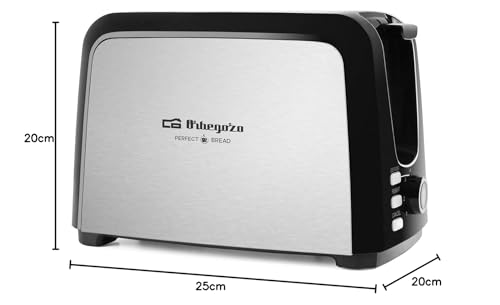 Orbegozo To 3060 750W Double Slot Toaster One Size - 6