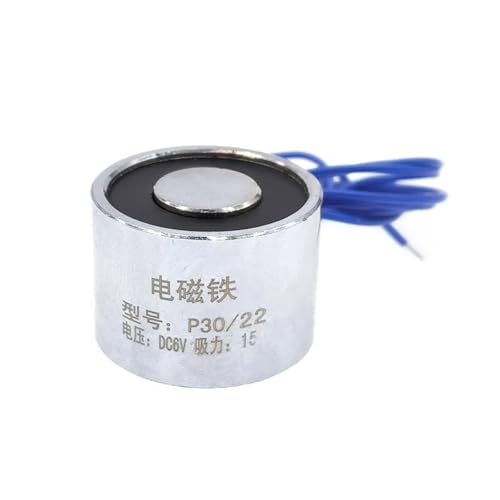 Électro-aimant solénoïde ventouse de levage 15Kg aimant électrique maintien 5V - 4
