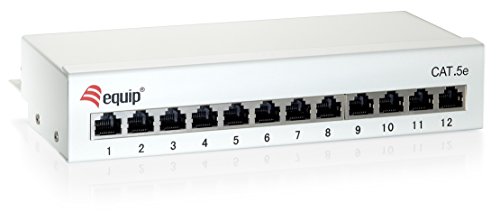 Preisvergleich Produktbild Equip Patchpanel 12x RJ45 Cat6 Desktop