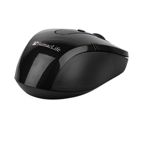 Black Wireless Mouse With Usb A Connector #TOP1