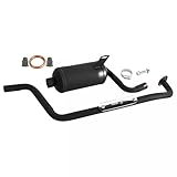 TianDiPRO 28mm Exhaust Pipe Muffler for GY6 125cc 150cc ATV Quad Buggy 4 Wheeler
