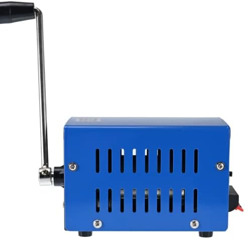 20W Portable Generator for Camping, Hand Crank Generator, Small Camping Generator, Off Grid Living Supplies, Manual Power Supply Emergency Backup