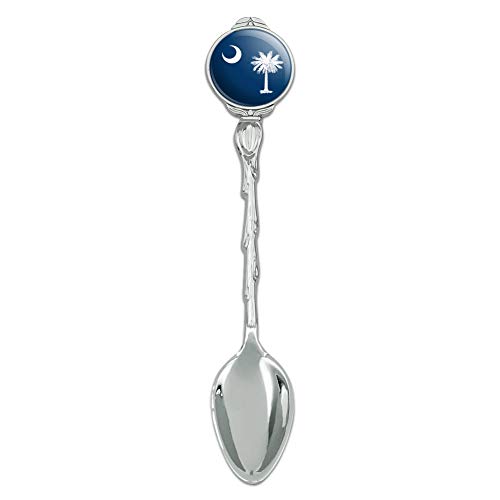 South Carolina State Flag Novelty Collectible Demitasse Tea Coffee Spoon
