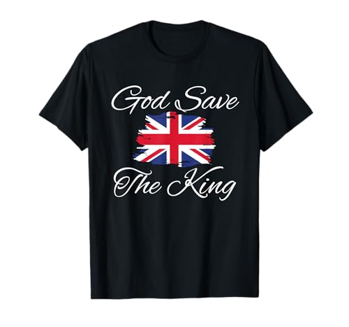God Save The King - United Kingdom - King Charles Camiseta