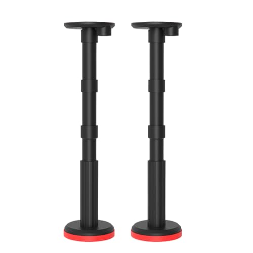 Soporte de gabinete telescópico con altura ajustable y base estable