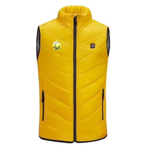 Boys Girls Heated Gilet Kids Heating Vest 3 Adjustable Temperature Heated Jacket USB Body Warmer Waterproof Waistcoat