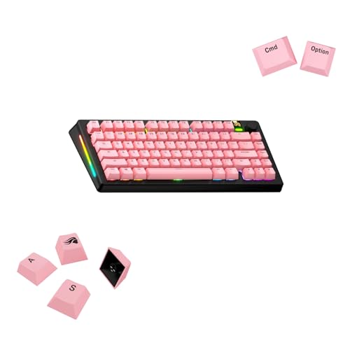 Image of GLORIOUS Gaming - GPBT Basics (PBT Keycaps), Potion Pink, No Fade Dye-Sublimated, for Custom Mechanical Keyboards, Fits 100%, 75% 65% 60%, Fits ANSI & ISO, Supports Windows & macOS - English (US)