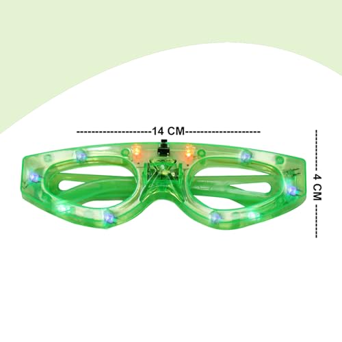 Image of KYNA Set of 6Pcs LED Flashing Light Goggles for Kids Girls & Boys Party Supplies for Children (m7)