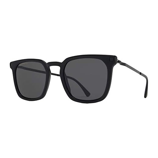 Mykita Gafas de Sol BORGA C Matte Black/Black Hi-Con Grey 49/19/145 unisex