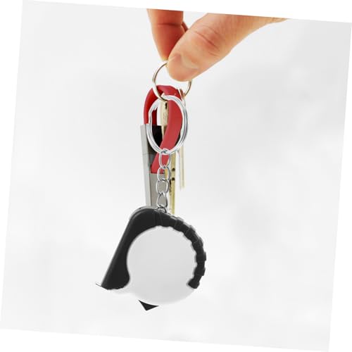 Cinta métrica mini portátil OSALADI con llavero 10 piezas miniatura 4