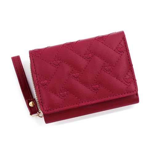 Fashion Women Zipper Wallet PU Coin Purse Small Credit Card Wallet