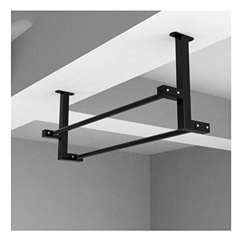 MAHOKAHA 壁取り付けスチール懸垂バー ホームジム 筋力トレーニング フィットネス 水平バー 梁天井エクササイズバー 安全荷重300kg、