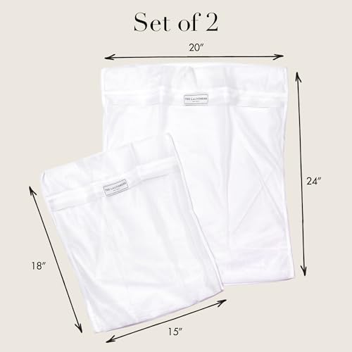 Image of The Laundress Mesh Bag Bundle, Mesh Laundry Bags, One Large One Small