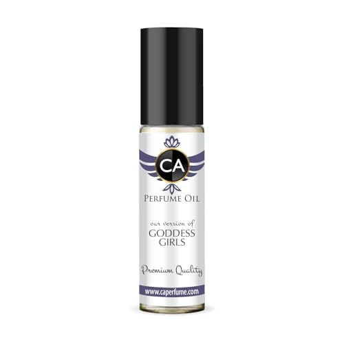 CA Perfume Impression of Goddess Girls for Women Fragrance Oil Amber Floral Scent Long Lasting Perfumes for Women Travel Size TSA Ready Mini Parfum Body Oil Roll-on 0.33 Fl Oz 10ml