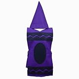 Purple Crayon Costume Set (Tunic and Hat) - Baby, Toddler, Kids, Teen, Adult and Plus Sizes (Baby 6-24m)