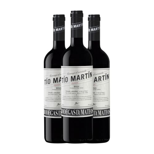 Vino Tinto D. Mateos Tío Martín Rioja Crianza – Caja de 3 Botellas 75 cl Vino Tinto D. Mateos Tío Martín Rioja Crianza – Caja de 3 Botellas 75 cl
