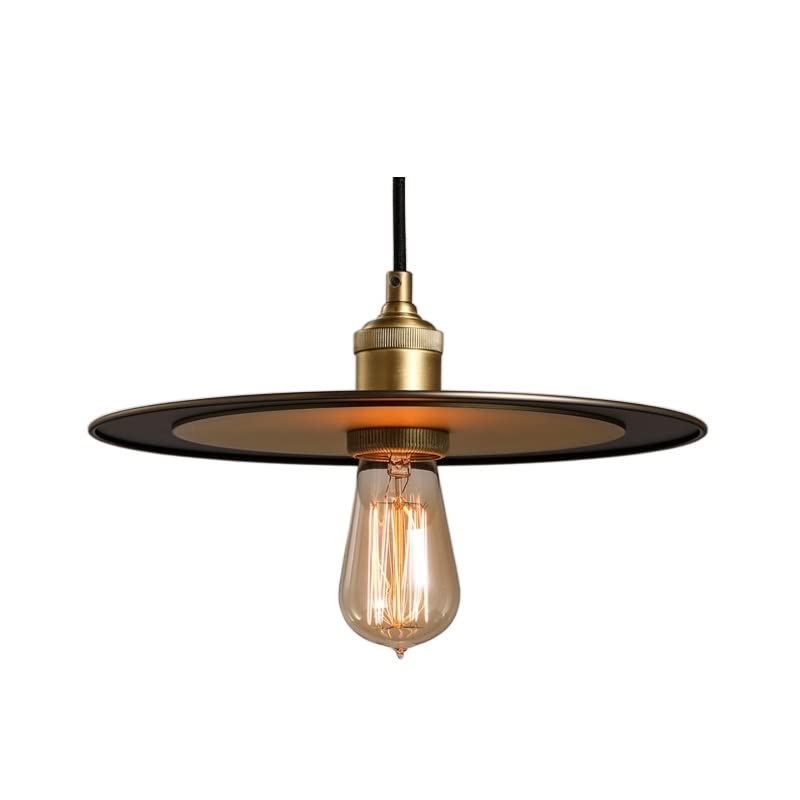 Lustre industriel vintage E27 pour remplacer un plafonnier obsolète