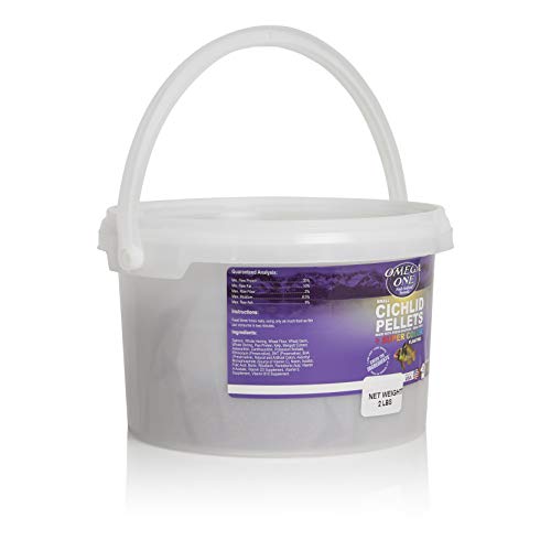 OmegaSea Food 02731 Small Cichlid Pellets 2 lb, 1 Can - Image 3
