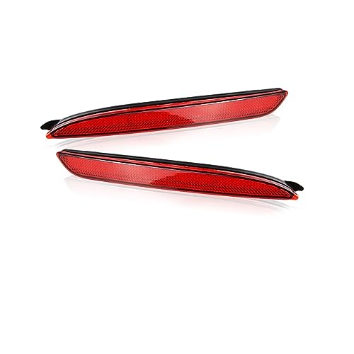 Feu arrière de pare-chocs Mazda 3 avec finition de lentille rouge premium