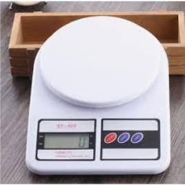 AACHARAY Multipurpose Portable Electronic Digital Weighing Scale Weight Machine, Kitchen Weighing Scale Digital (10 KG) (SF-400)
