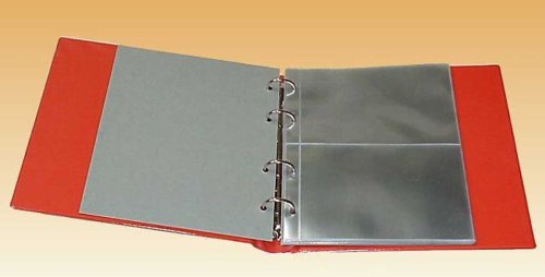 Classeur Postkarten-Ringalbum KOBRA G182 rot de collection