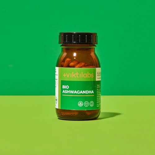 Bio Ashwagandha Kapseln - 500 mg Bio Ashwagandha-Extrakt - Premium Qualität