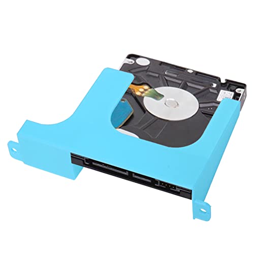 Image of Hard Drive Spacer,2.5inch Hard Disk Bracket,3D Printing Hard Disk Stand Holder Game Console Gaming Accessories for PS2 SCPH 30000 SCPH 50000 Console (Blue)