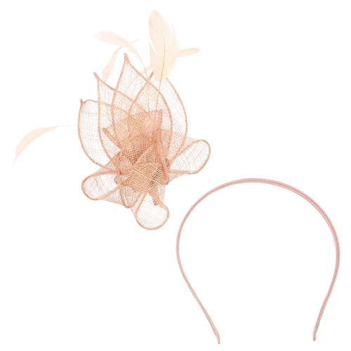 Chapeau Fascinateur Rose Idéal pour Fête de Thé et Cocktails