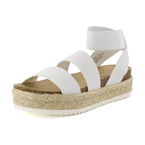 CUSHIONAIRE Mandy Cork Espadrille Sandal Cover