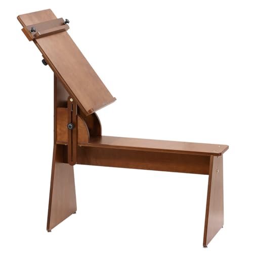 Jack Richeson & Co. The Sienna Studio Art Bench is a Modern take on The Classic Drawing Bench. A Fully Adjustable worktop.