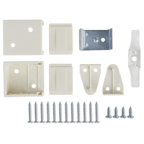 Silver/Grey PVC Venetian Blind Blinds Easy Fit Curtains Trimmable Fittings Windows Treatment Shutters Twist Open Close Pay only 1 Flat shipping £3.99 for multiple buying (Grey/Silver, 45 W x 150 L)