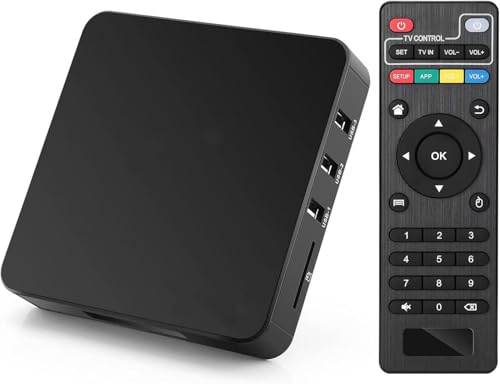 Quad Core 4K Ultra-HD Media Player Version 11.0 2G RAM 16G ROM Dual WiFi 2.4G 5G BT with Remote...