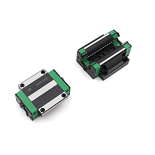 Mssoomm 20Mm Hgw20 Cnc Square Linear Guide Rail Kit 2Pcs Hgw20-102.36 Inch / 2600Mm +4Pcs Hgw20 - Ca Flange Type Bearing Carriage Slider Block Linear Motion Rail Rod Set For 3D Printer And Diy Project #TOP2