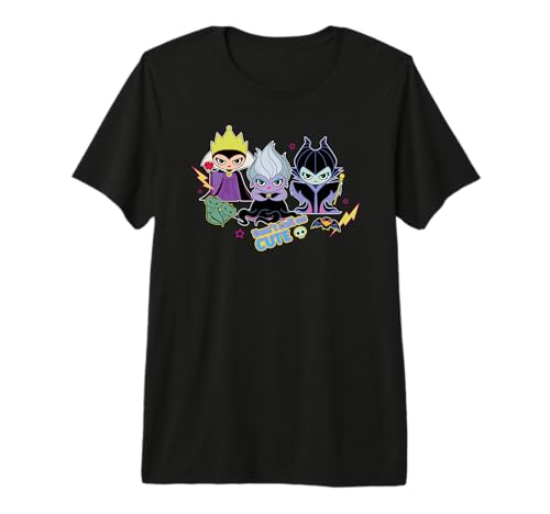 T-shirt Disney Villains style chibi pour votre look streetwear quotidien