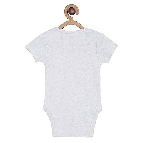 Image of miniklub Newborn Kids Pack of 3 Printed Bodysuits