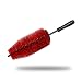 Maxshine PP Long-Handled Soft Bristle Wheel Brush for Car Detailing and Upholstery, 45 cm