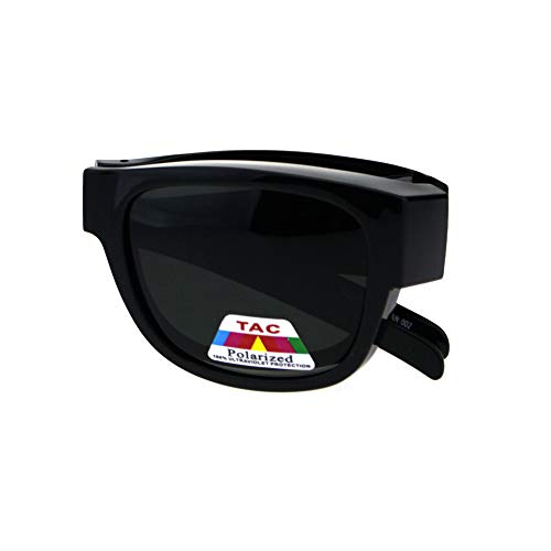 TAC Polarized Lens Foldable Fit Over Sunglasses Over The Glasses Folding Frame